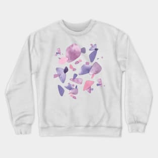 【Pattern】Echeveria cv. Perle von Nürnbergrustic or washed finish Crewneck Sweatshirt